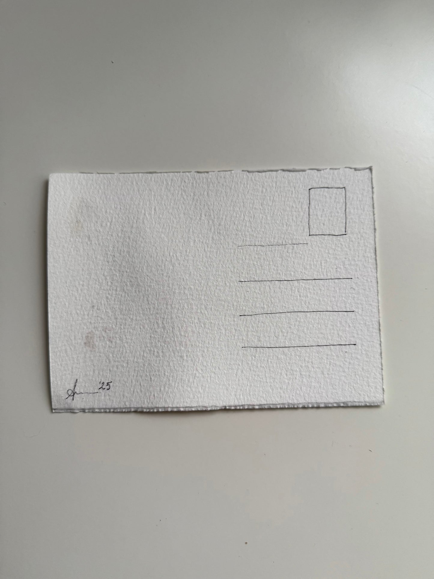Carte poștală handmade - Nr 10