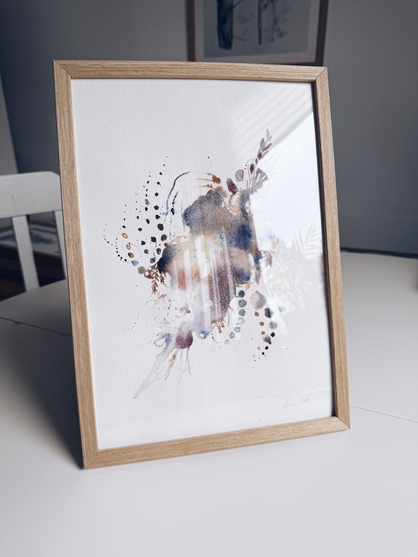 A4 Original - Tundra collection 1 - High Grain - Watercolor painting