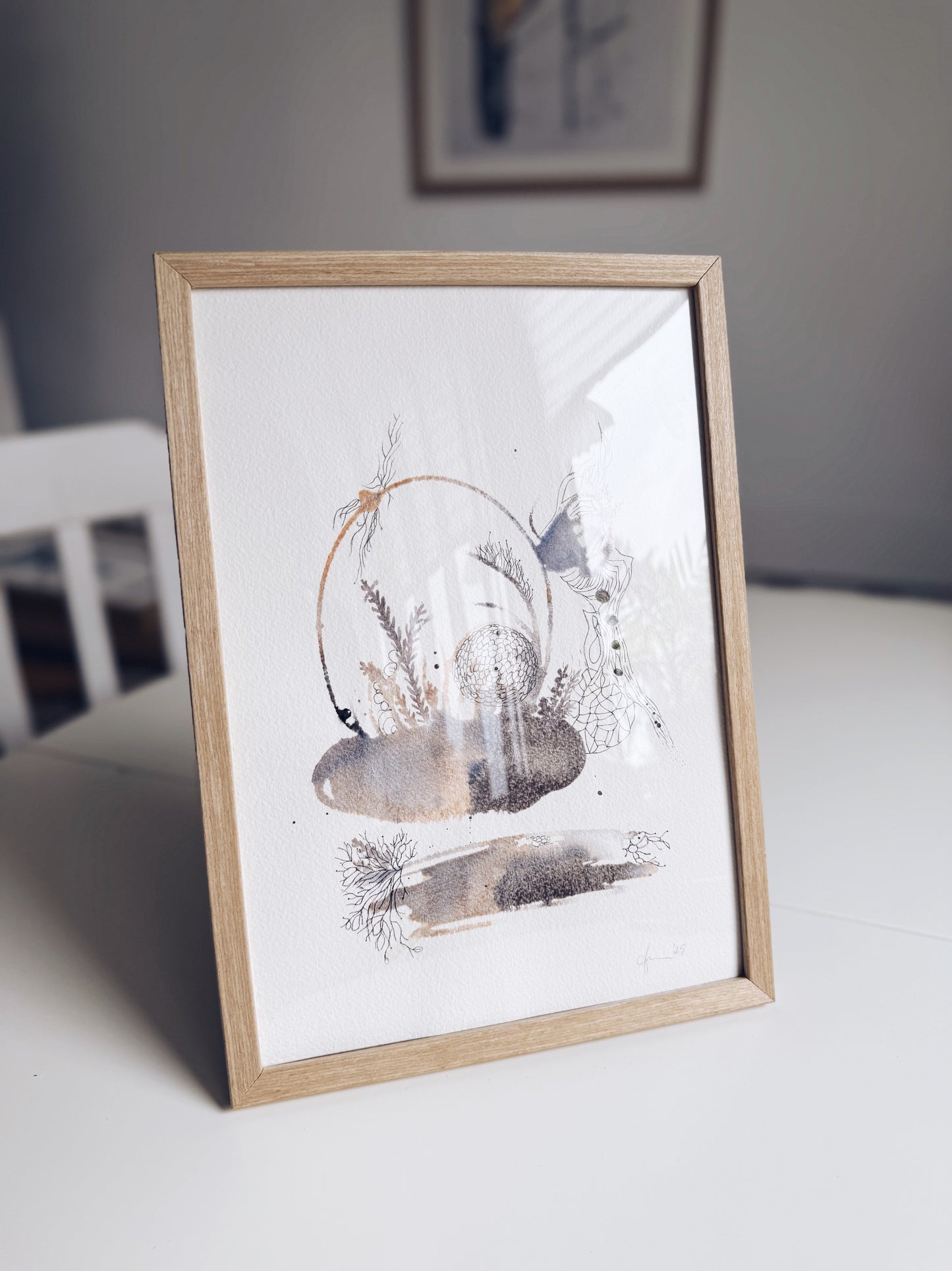 A4 Original - Tundra collection 2 - High Grain - Watercolor painting
