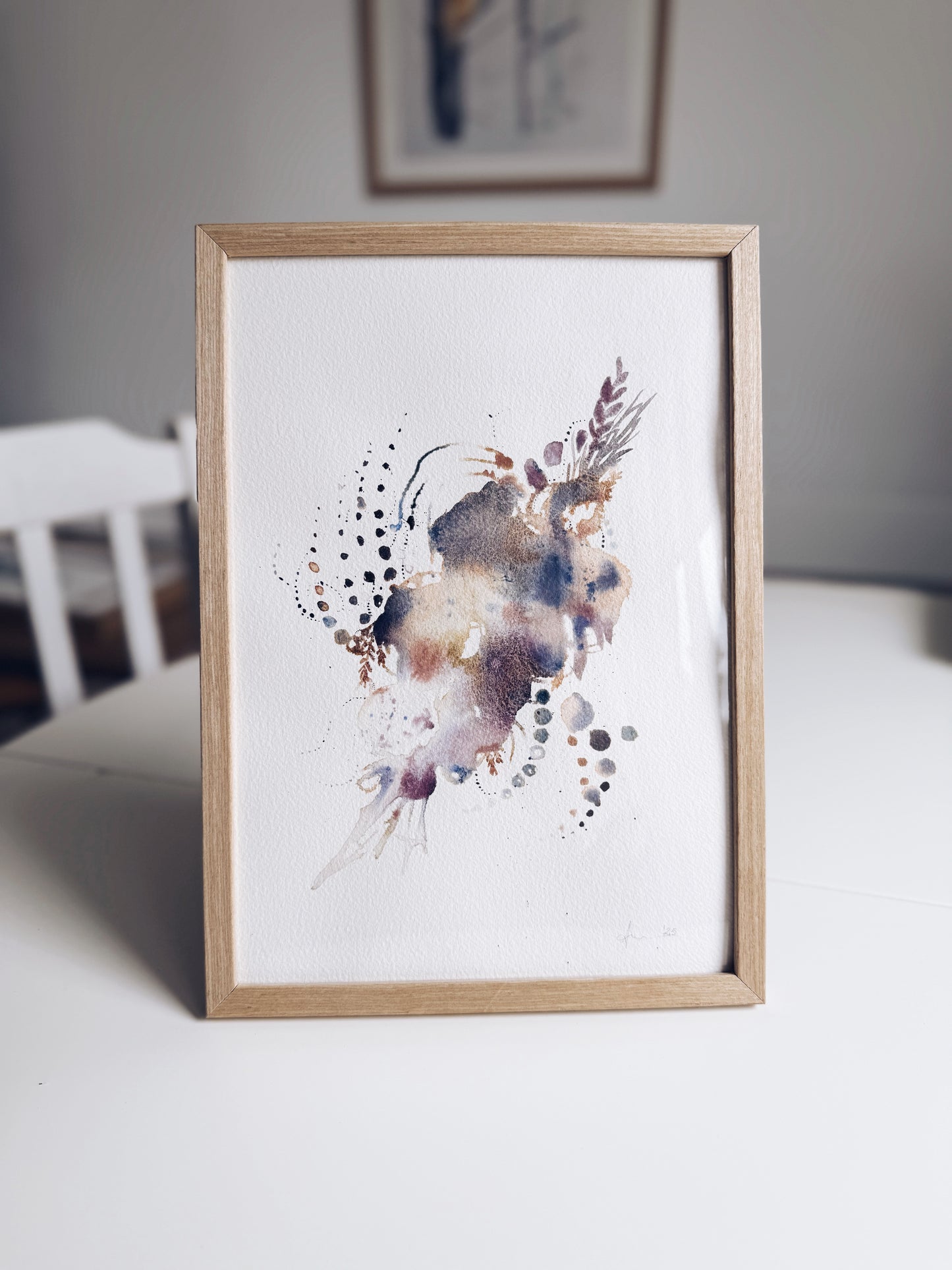 A4 Original - Tundra collection 1 - High Grain - Watercolor painting