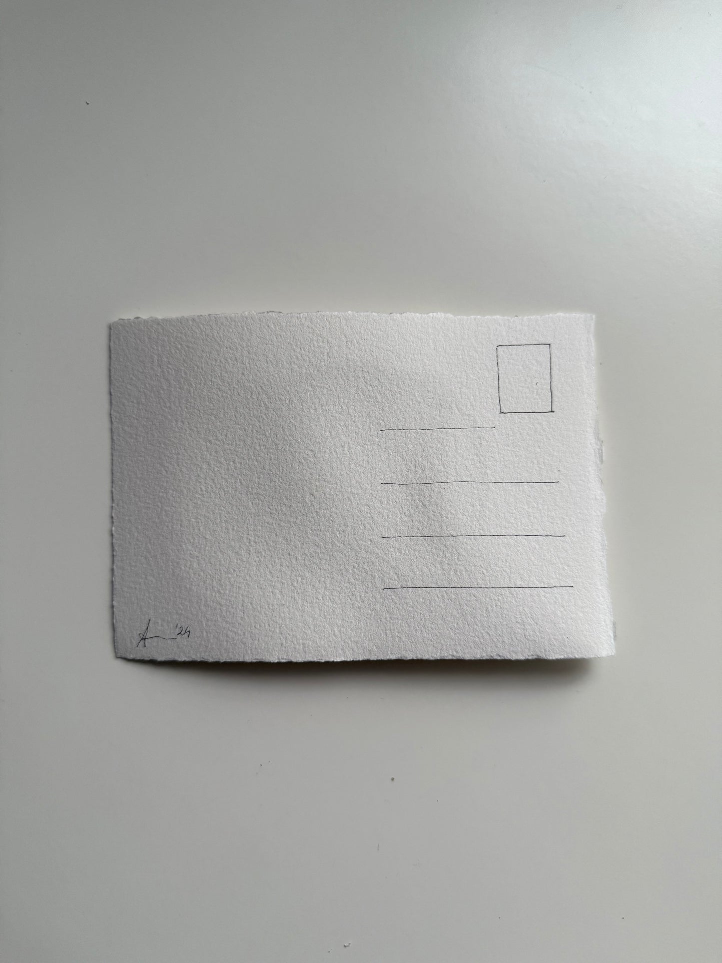 Carte poștală handmade - Nr 3