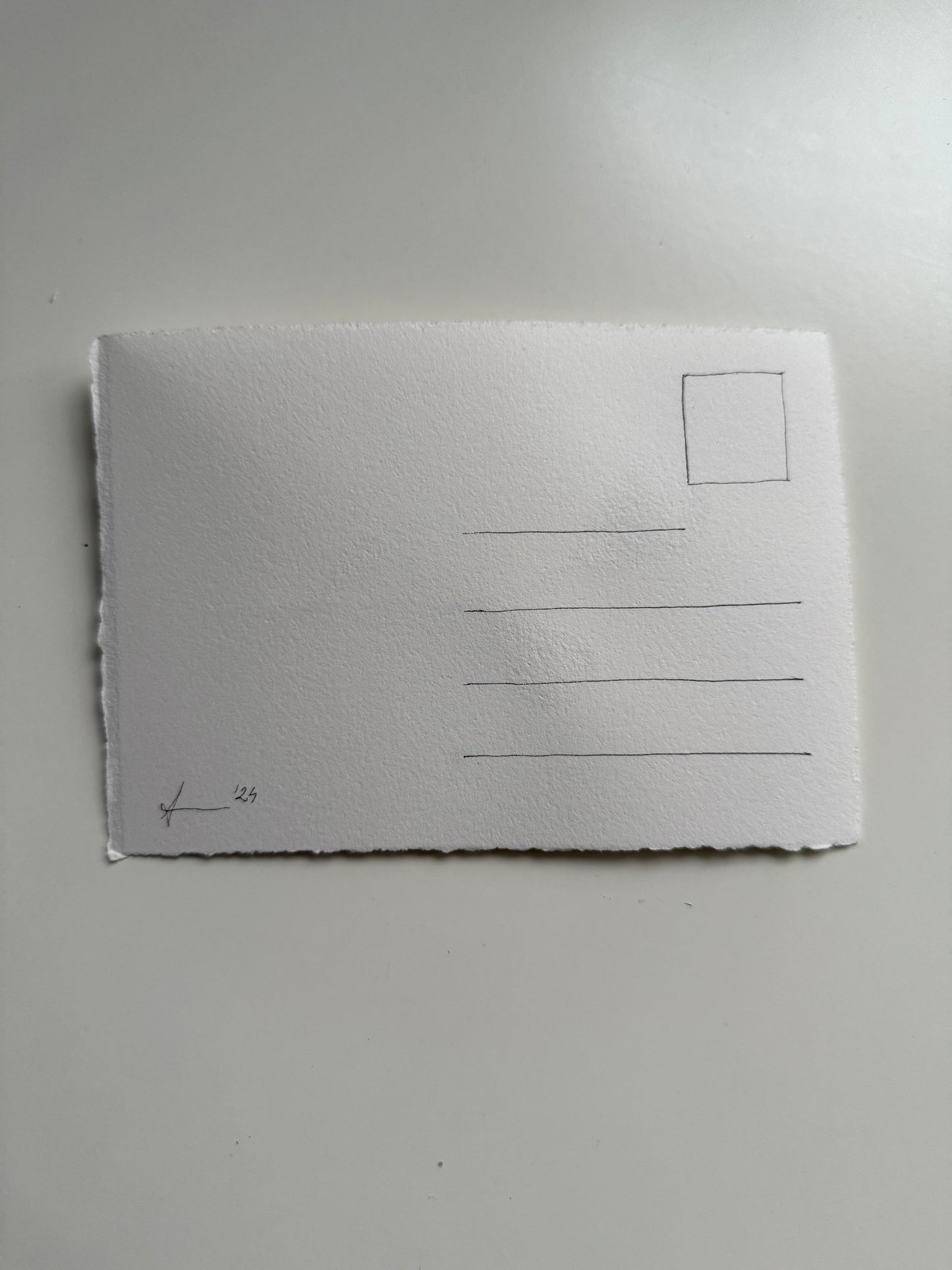 Carte poștală handmade - Nr 2