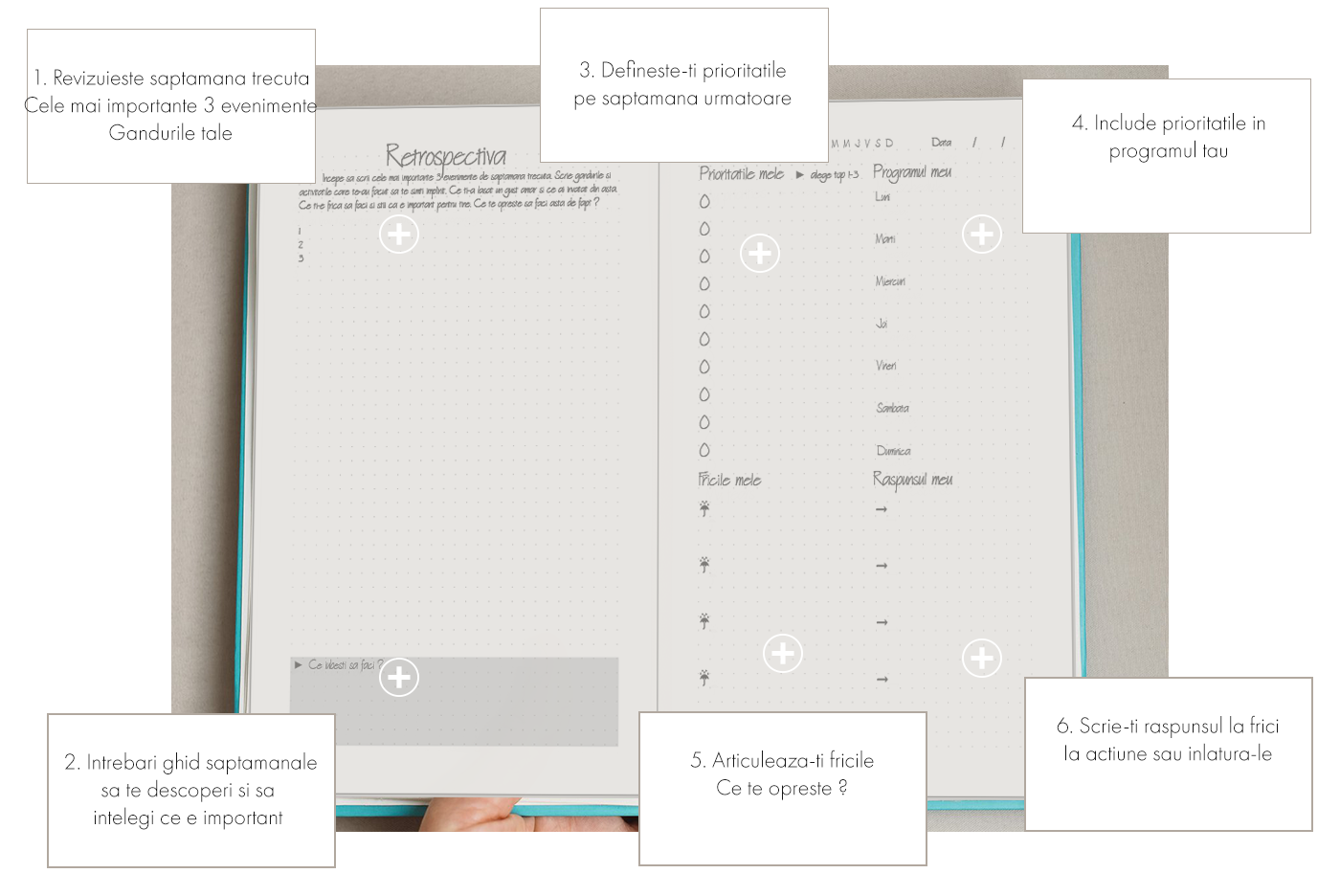 Jurnal My Way - Jurnal de autocunoastere si productivitate - A5 - română