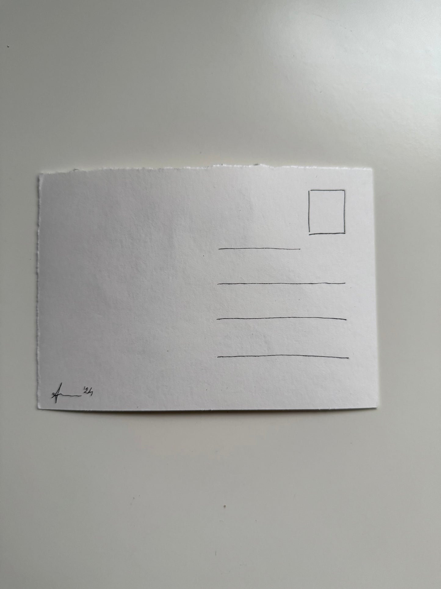 Carte poștală handmade - Nr 6