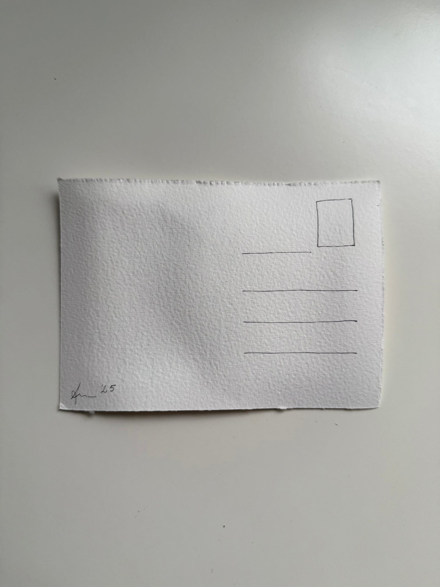 Carte poștală handmade - Nr 7