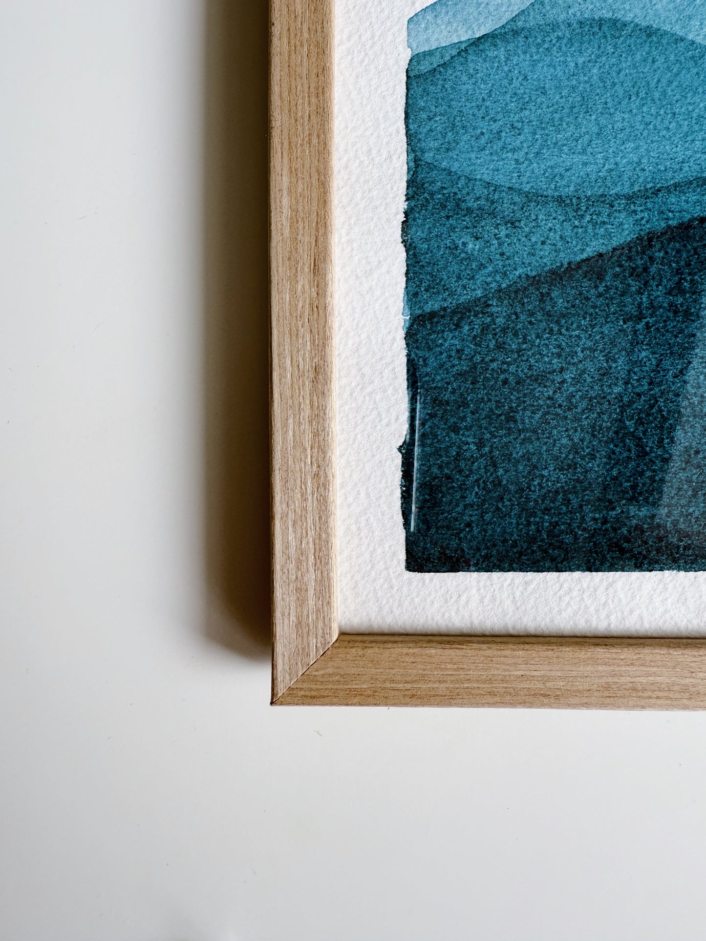 A4 Original - Imperfect Collection - Toscana 2 - High Grain - Watercolor painting