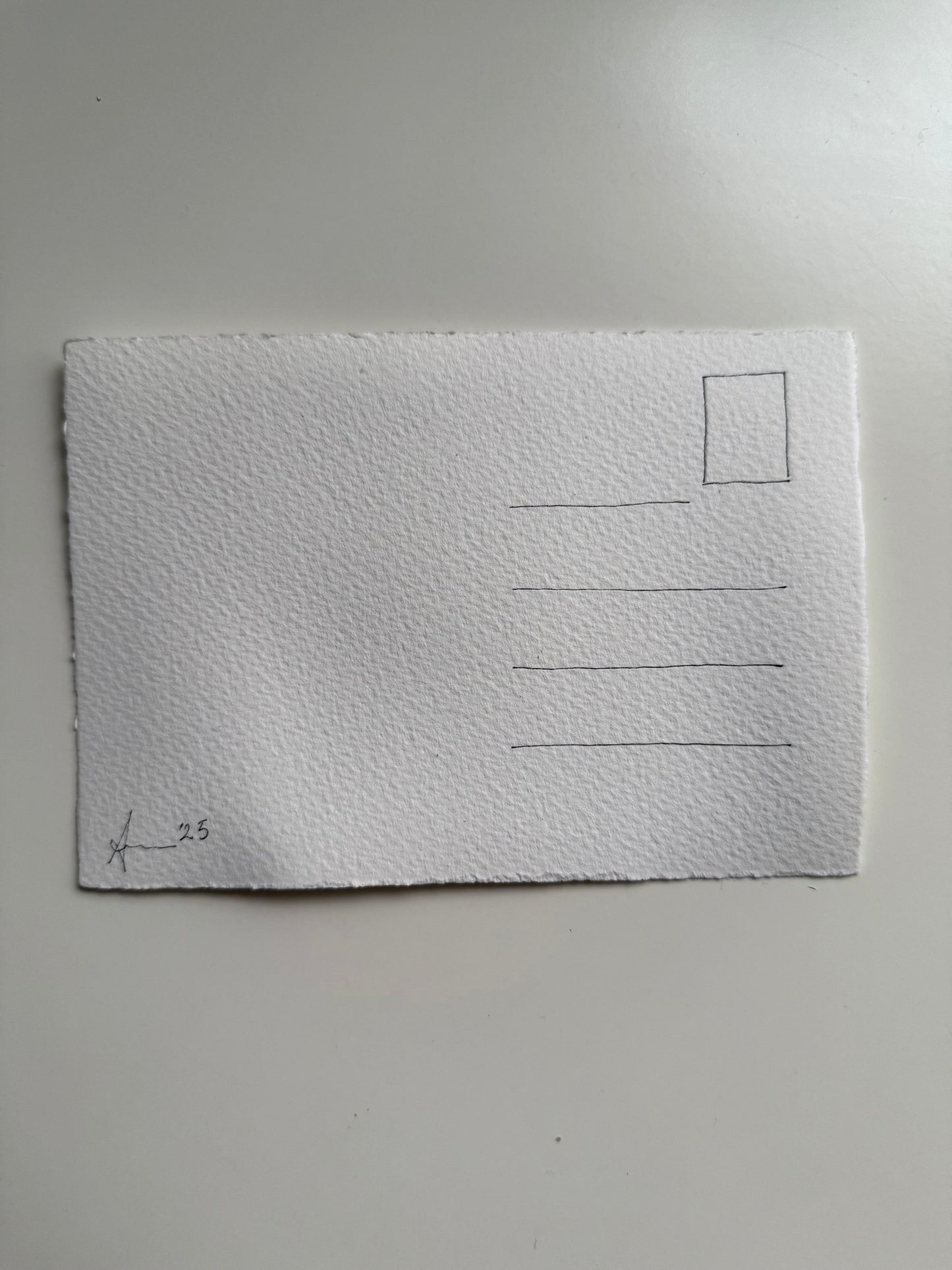 Carte poștală handmade - Nr 9