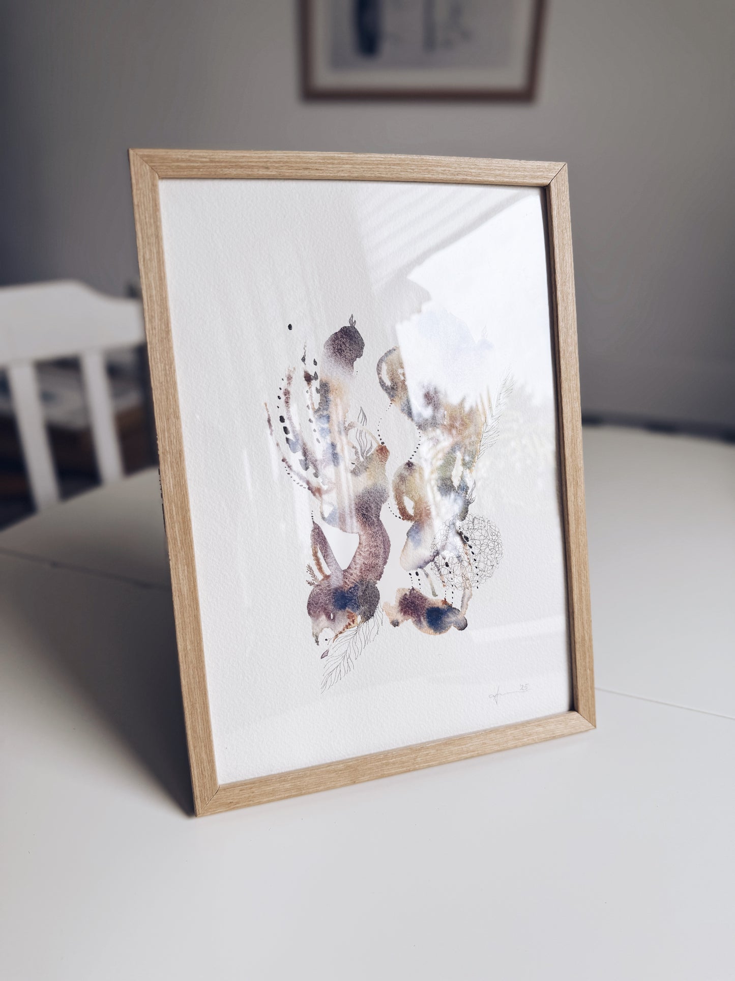 A4 Original - Tundra collection 3 - High Grain - Watercolor painting