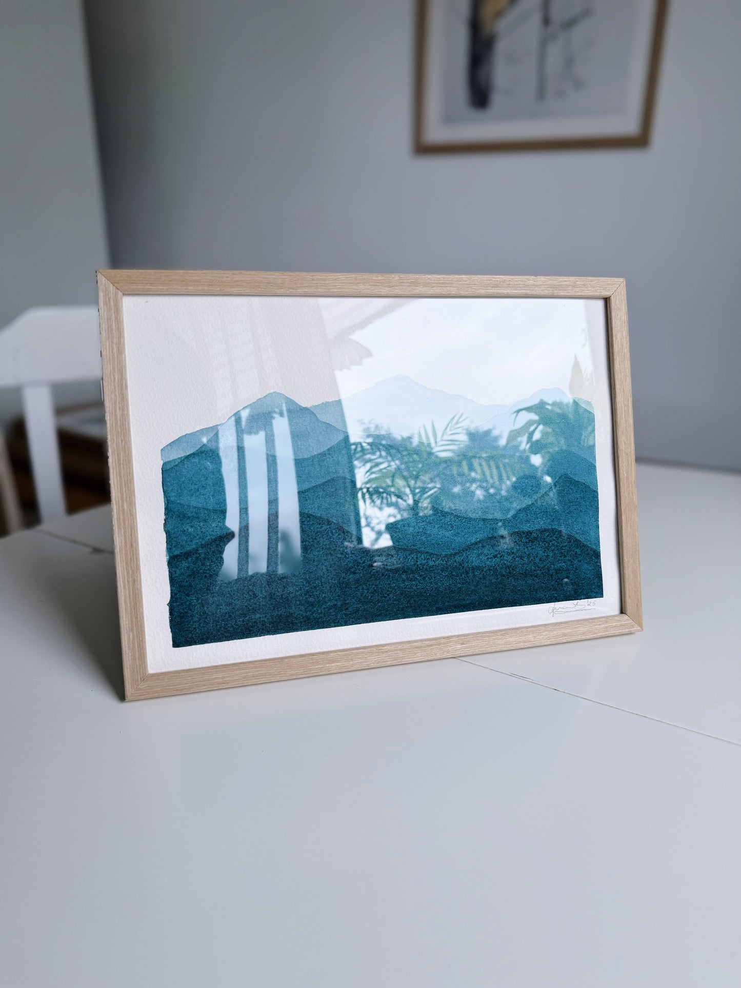 A4 Original - Imperfect Collection - Toscana 2 - High Grain - Watercolor painting