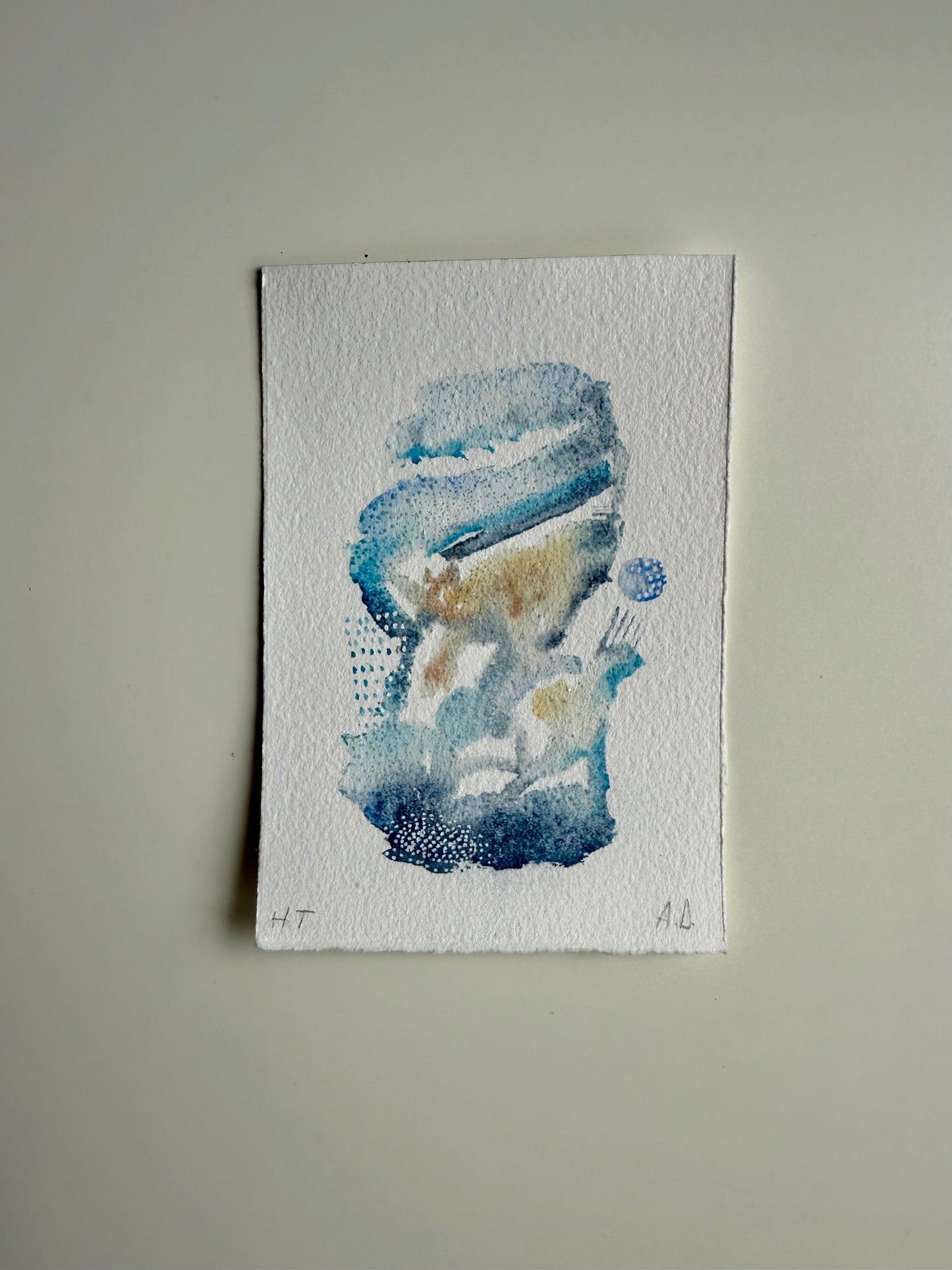 Carte poștală handmade - Nr 1