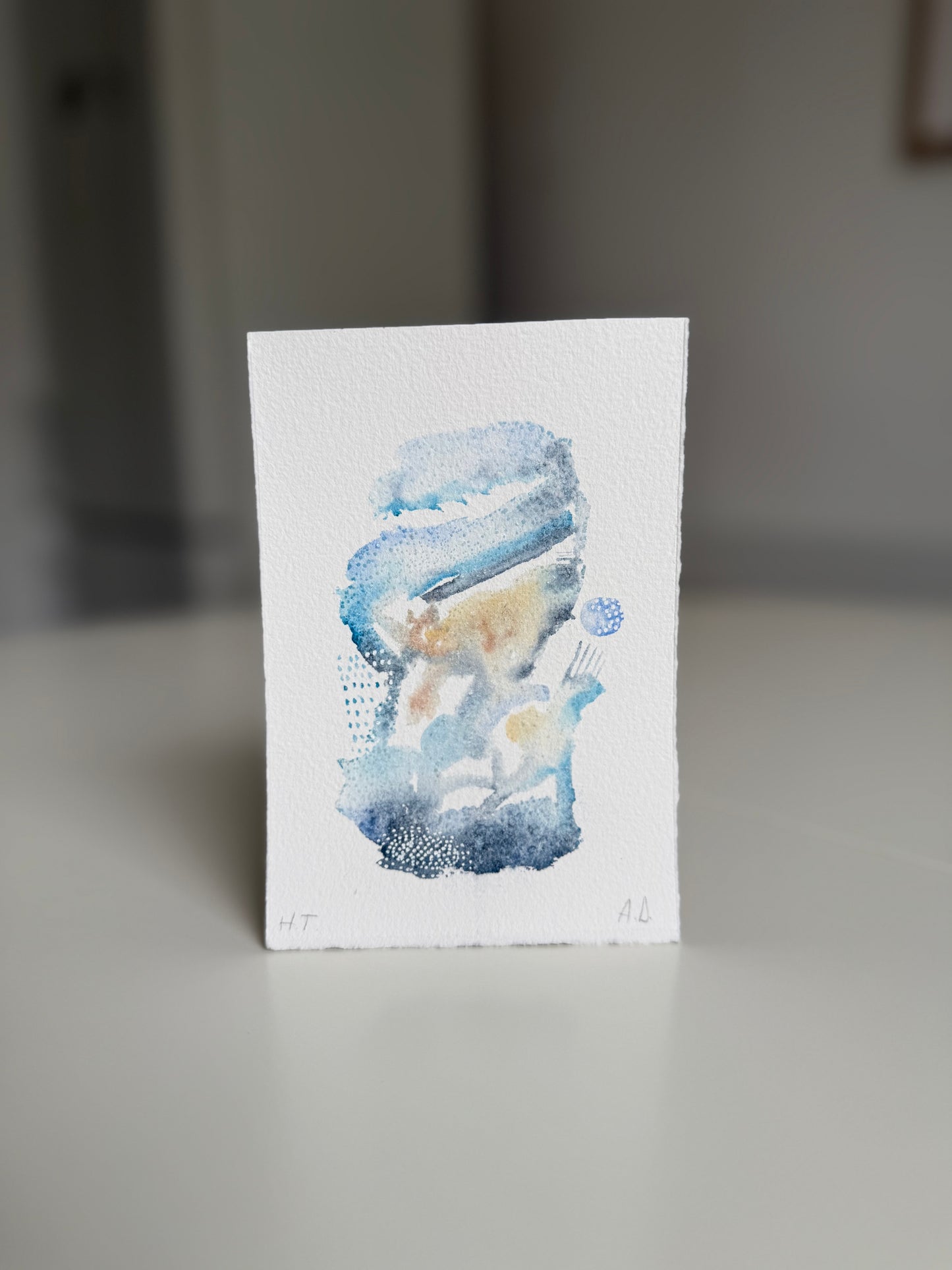 Carte poștală handmade - Nr 1