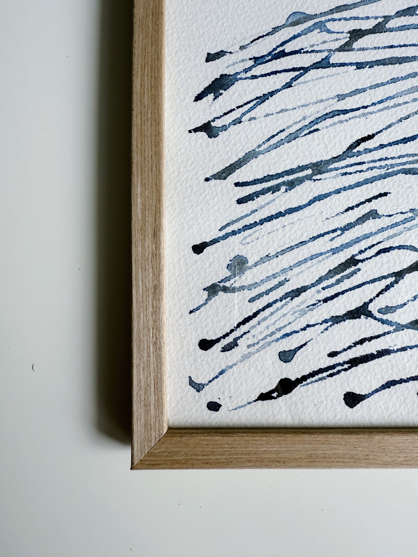 A4 Original - Imperfect Collection - Toscana 1 - High Grain - Watercolor painting