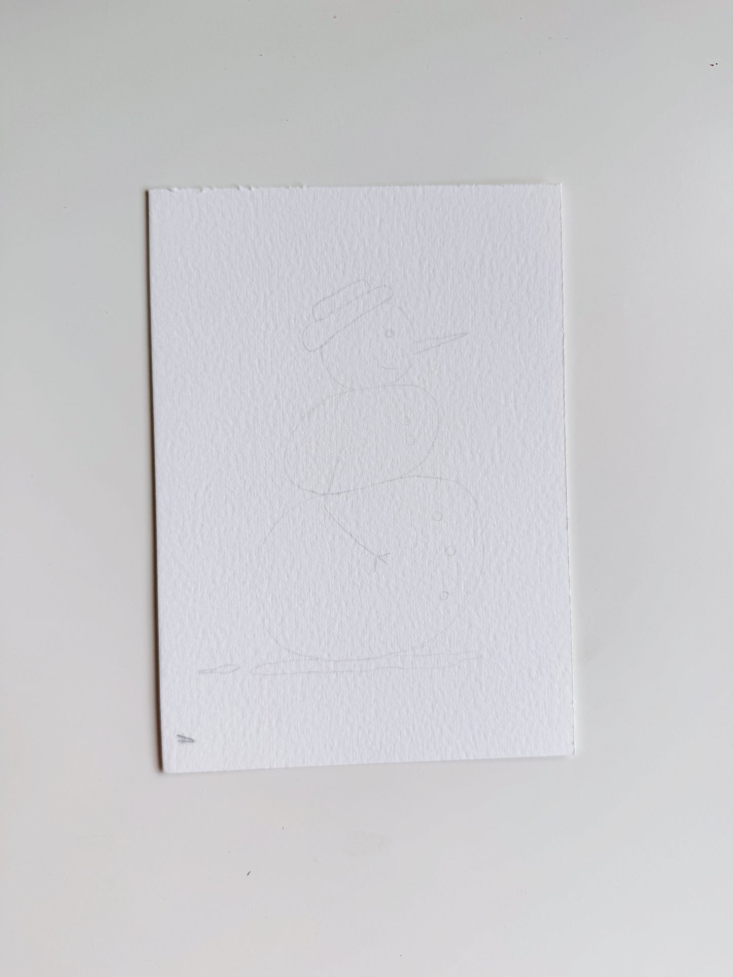 Set pictura 3 Cadouri de Craciun - Pictura pe numere in acuarela  - Handmade - Materiale profesionale + plicuri pentru cadou