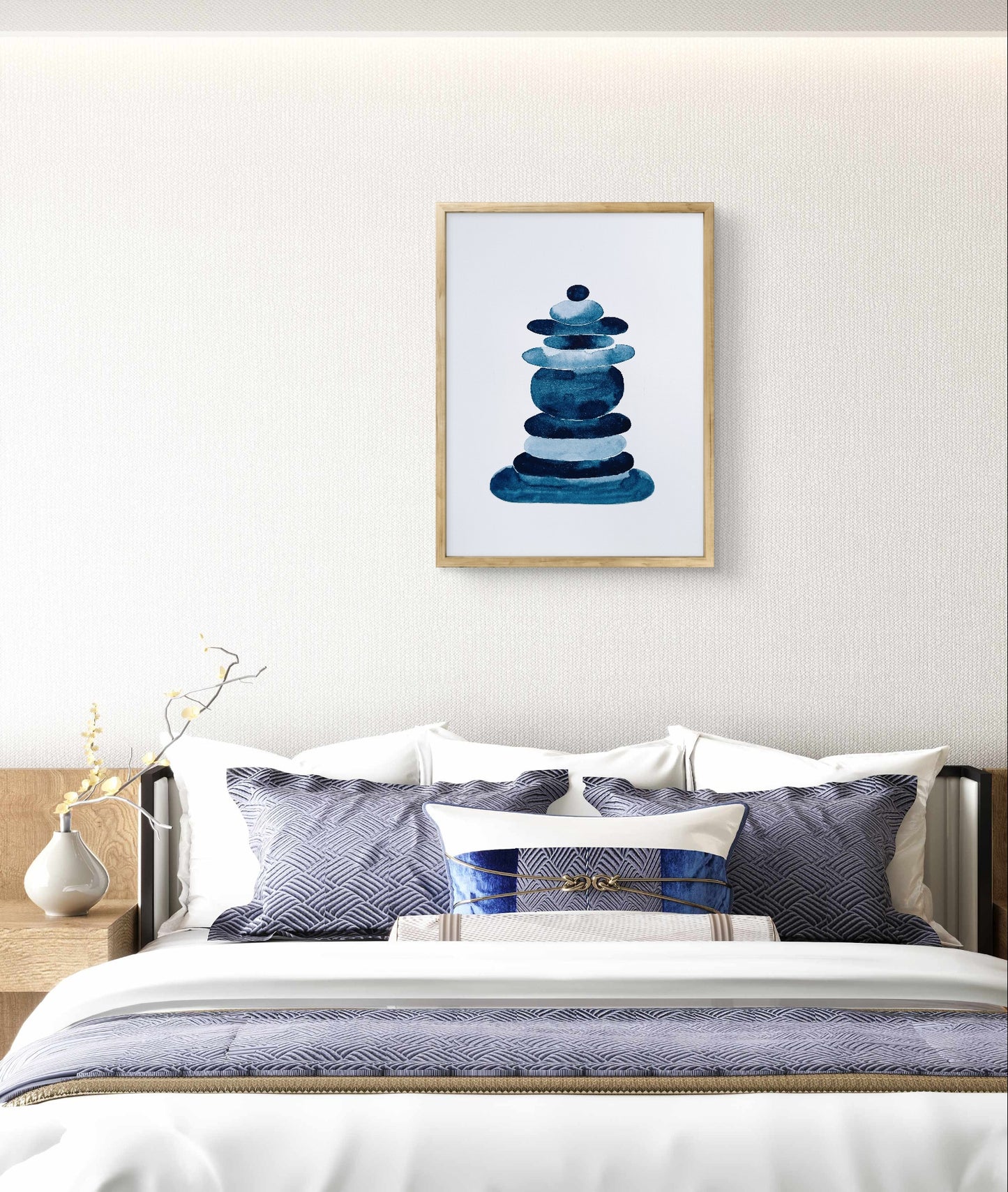 A4 Original - Zen Stones Collection - Hot Pressed 1 - Pictură în acuarelă