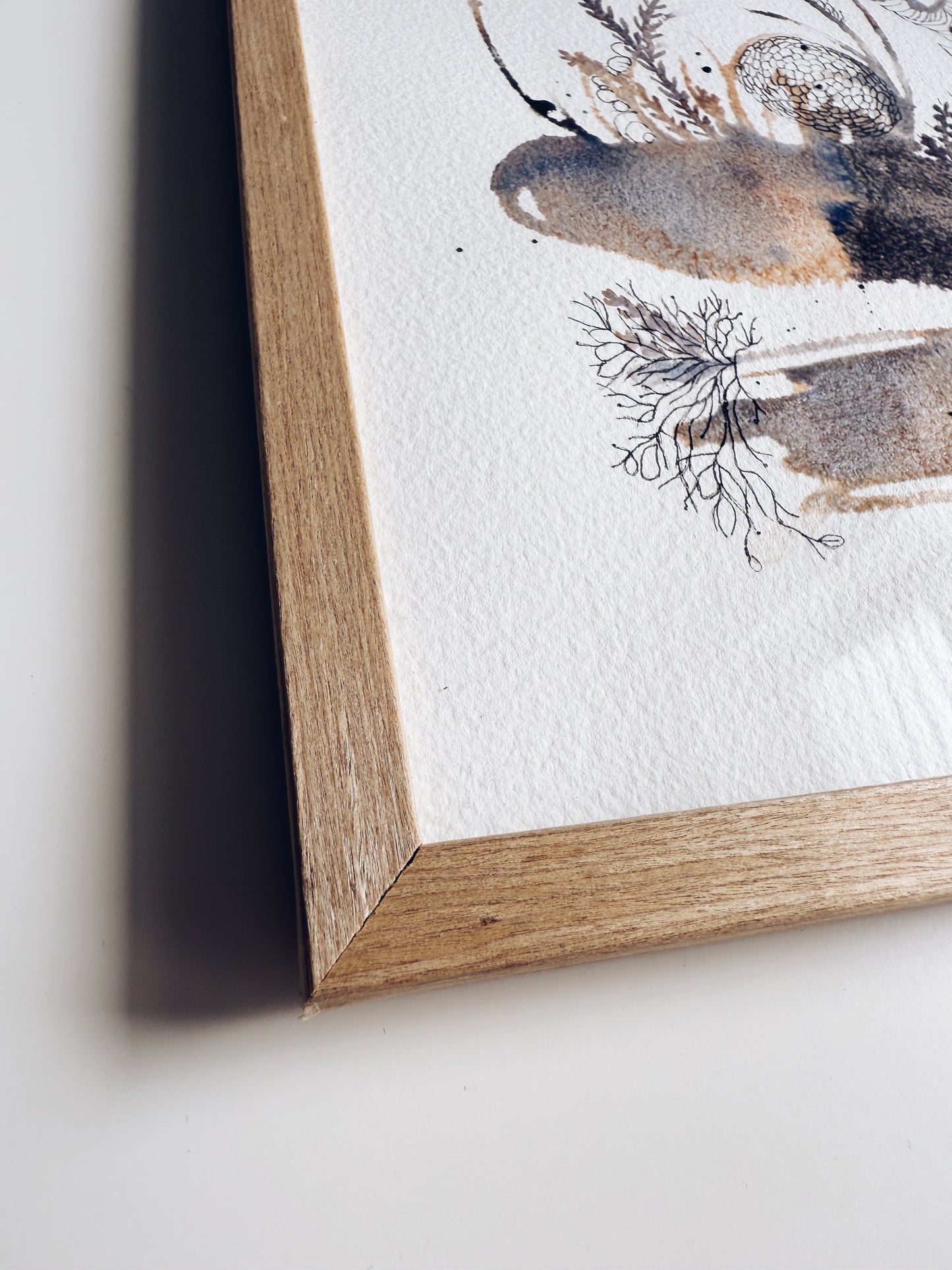 A4 Original - Tundra collection 2 - High Grain - Watercolor painting