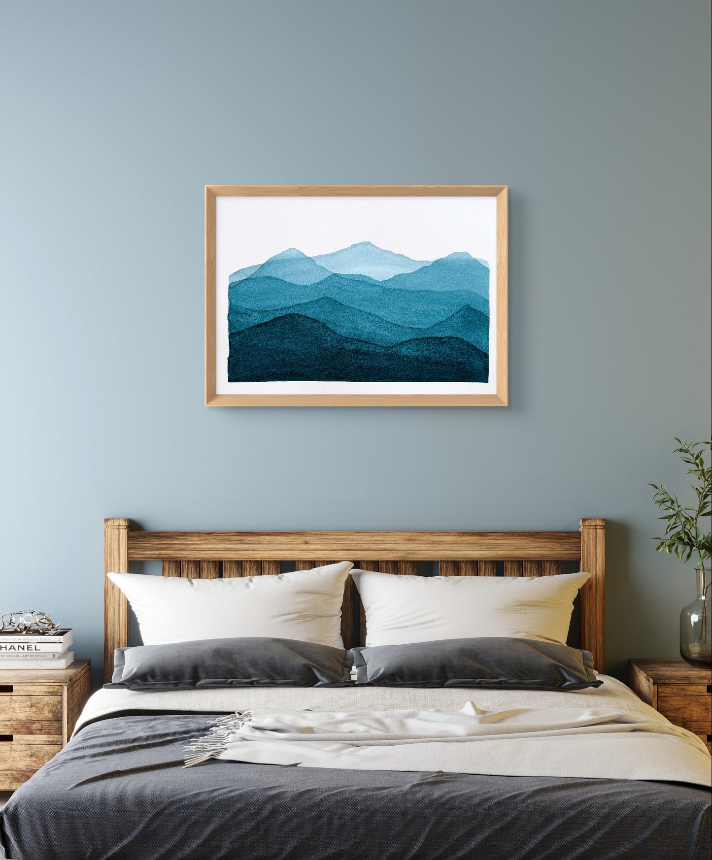 A4 Original - Imperfect Collection - Toscana 2 - High Grain - Watercolor painting