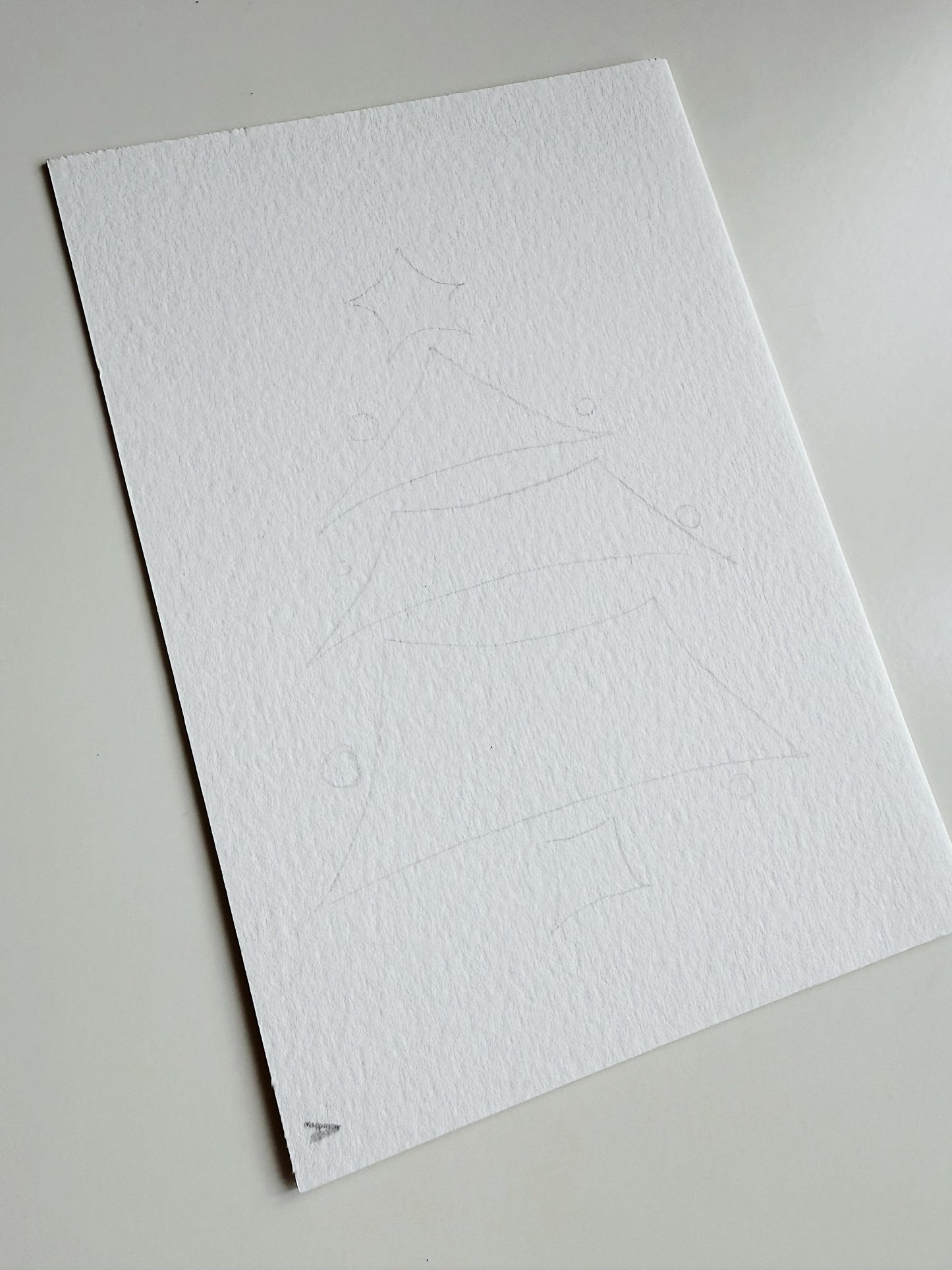 Set pictura 3 Cadouri de Craciun - Pictura pe numere in acuarela  - Handmade - Materiale profesionale + plicuri pentru cadou